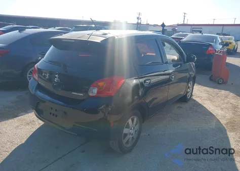 2015 Mitsubishi Mirage Es z USA, uszkodzony, nr VIN ML32A4HJ3FH054920
